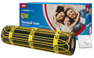 Нагревательный мат 3 м<sup>2</sup> Национальный комфорт