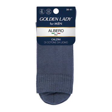 GOLDEN LADY Носки мужские ALBERO Nero 39-41