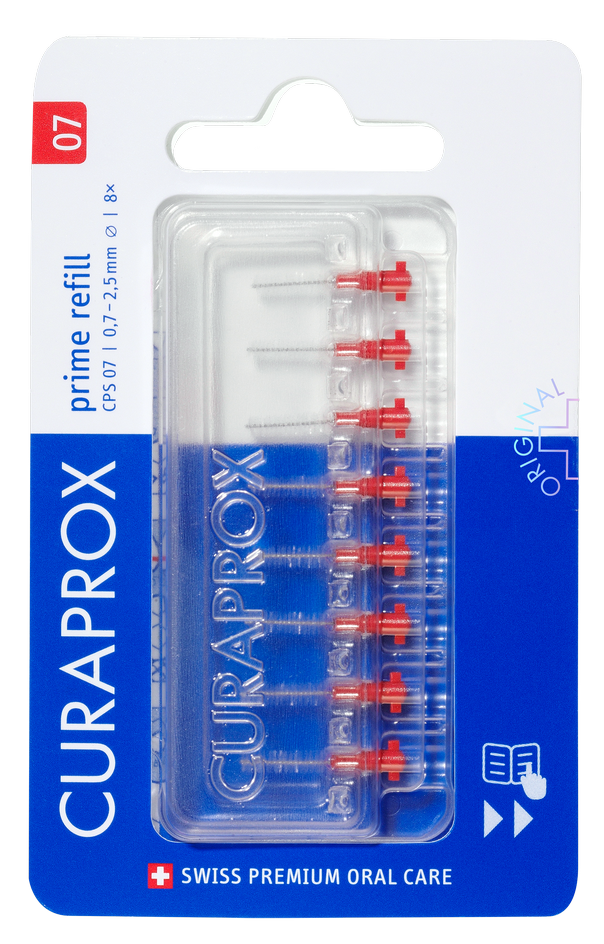 CURAPROX Ершик межзубный 0,7 мм / Curaprox prime 8 шт