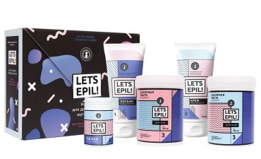 GLORIA Набор для домашнего шугаринга / Let`s Epil!
