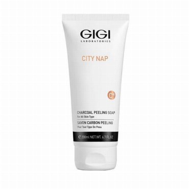 GIGI Мыло жидкое для лица / City NAP Charcoal Peeling soap 200 мл