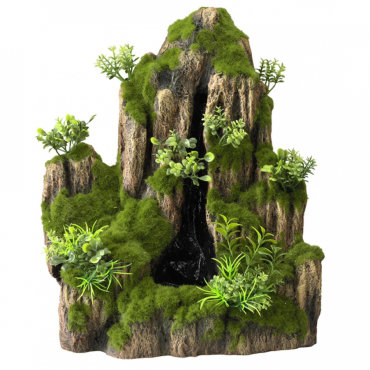 Декорация Aqua Della Moss Rock Водопад для аквариума 31х25.5х18 см