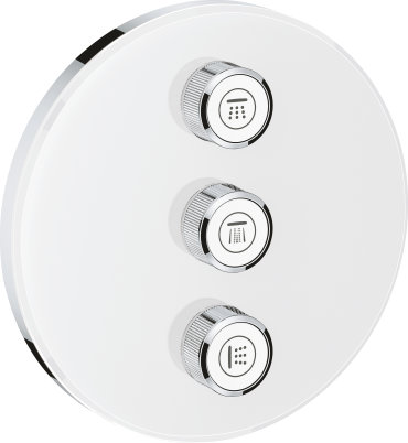 Переключатель потоков Grohe Grohtherm SmartControl 29152LS0 на три потребителя, moon white