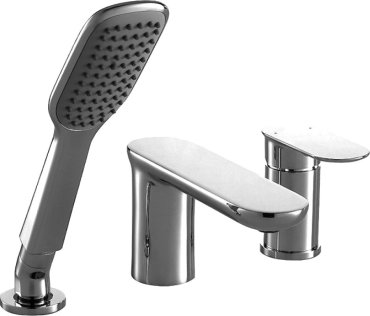 Смеситель для ванны Bravat Gina хром (F565104C-2-ENG)