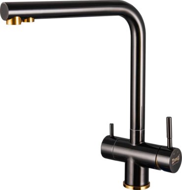 Смеситель Zorg Inox для кухонной мойки SZR-2020 BR/GRAFIT