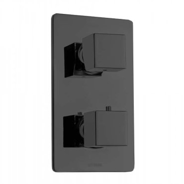 BOSSINI (CUBE) Наружняя часть термостата для Z00107000, Z00105000, Z00103000, Z00101000, черн. мат. (073)