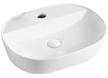 Раковина накладная Azario 50.5 см белый (AZ-2202)