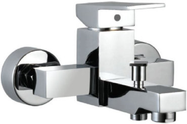 Смеситель для ванны Jaquar Kubix-F KUB-CHR-35119F