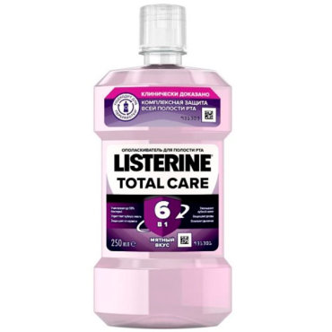 Ополаскиватель для полости рта Listerine total care 250 мл