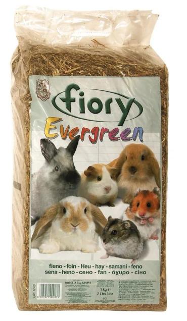 Сено Fiory Evergreen, 1кг/30л