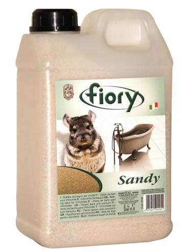 Песок для шиншилл Fiory Sandy, 1,3кг/2л