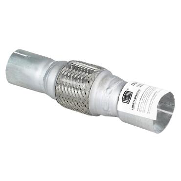 Переходник 50/55 L=250 под хомут с виброкомпенсатором 50х100 (нержавеющая алюминизированная сталь) TRIALLI