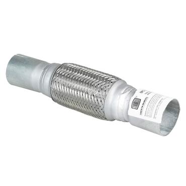 Переходник 50/55 L=300 под хомут с виброкомпенсатором 50х150 (нержавеющая алюминизированная сталь) TRIALLI