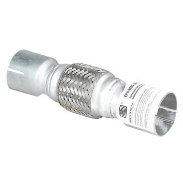 Переходник 60/60 L=250 под хомут с виброкомпенсатором 50х100 (нержавеющая алюминизированная сталь) TRIALLI