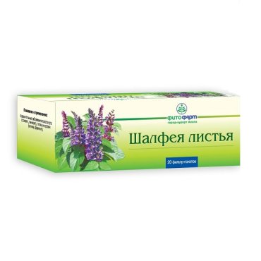 Шалфея листья (ф/п 1,5г №20)