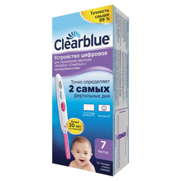 Тест на овуляцию Clearblue №7