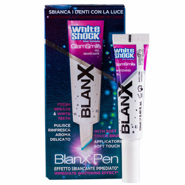 Blanx Отбеливающий гелевый карандаш для зубов White Shock Glam Smile Gel Pen (Blanx, Специальный уход Blanx)