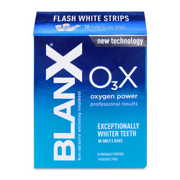 Blanx Отбеливающие полоски O3X Flash White Strips Сила кислорода (Blanx, Специальный уход Blanx)