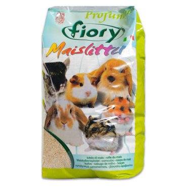 Fiory Кукурузный наполнитель для грызунов (с ароматом лимона), 5 л