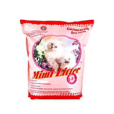 Mimi Litter Впитывающий силикагелевый наполнитель для котят, 3,6 кг