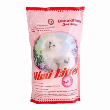 Mimi Litter Впитывающий силикагелевый наполнитель для котят, 1,81 кг