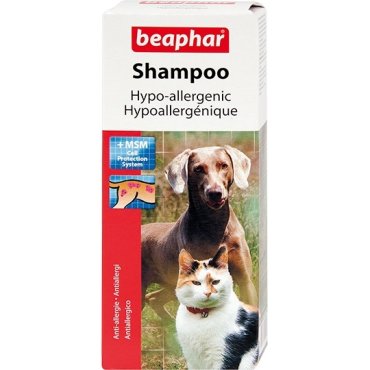 Beaphar гипоаллергенный шампунь для кошек и собак (270 г)