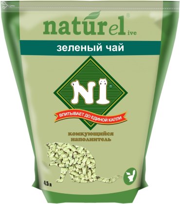 N1 комкующийся древесный (гималайский кедр) наполнитель