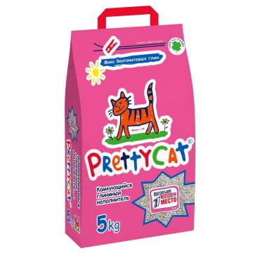 Pretty Cat комкующийся наполнитель (20 кг)