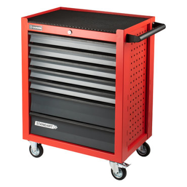 GARWIN PRO GSTD-7-R Тележка инструментальная 7 полочная GARWIN Standart красная