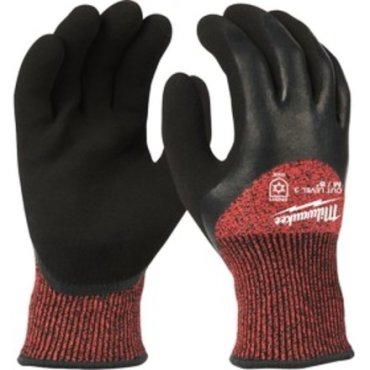 Milwaukee 4932471350 Перчатки с уровнем сопротивления порезам 3, зимние, размер XXL/11