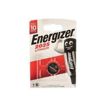 ENERGIZER 7638900083026 Батарейка ENERGIZER Lithium CR2025 BL1