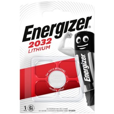 ENERGIZER 7638900083040 Батарейка ENERGIZER Lithium CR2032 BL1