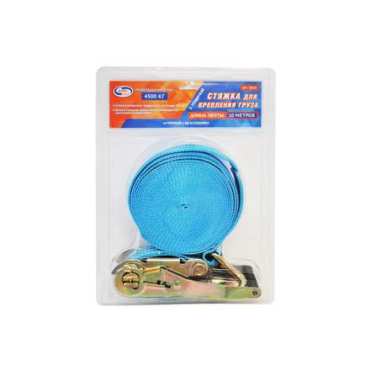 AUTOVIRAZH AV-5010 Стяжка для груза 5,0 см * 10 м (в блистере) 4,5 т