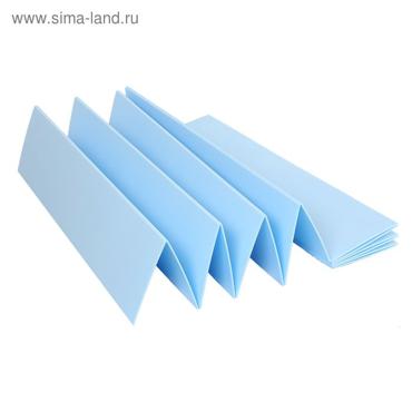 Подложка-гармошка под ламинат, синяя, 5 мм/1050х250х5/5,25 м2