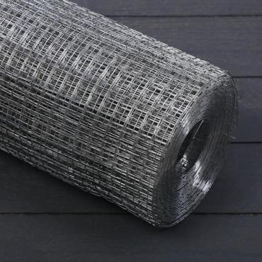 Сетка оцинкованная, сварная, 1,5 × 10 м, ячейка 25 × 25 мм, d = 1,4 мм, металл