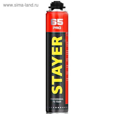 Пена монтажная для пистолета 800 мл Stayer Profi 65 всесезонная