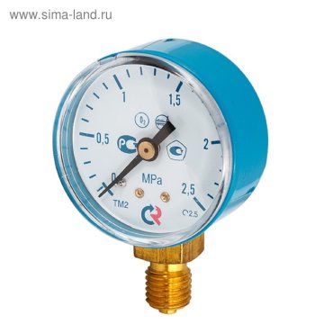 Манометр пропановый Optima N5401, d 50 мм, до 2.5 МПа