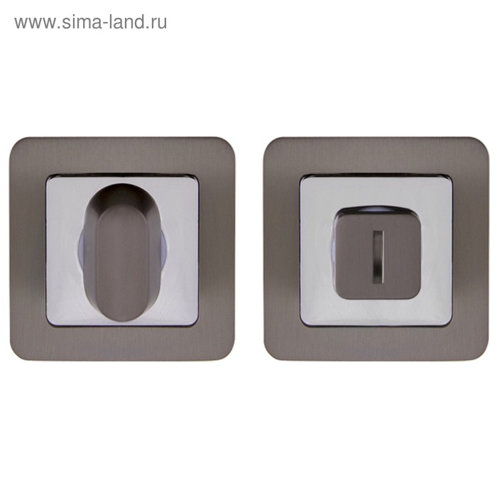 Ручка поворотная Punto BK6 QR GR/CP-23, цвет графит/хром