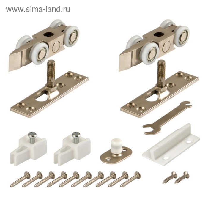 Комплект роликов для раздвижных дверей Armadillo DIY Comfort 80/4 kit (877+882)