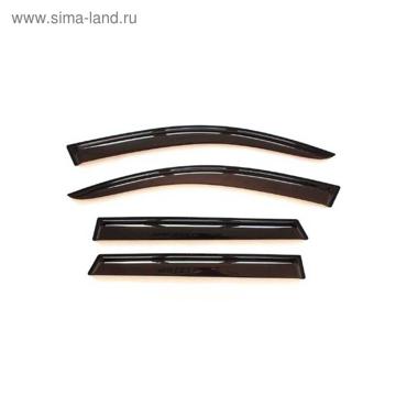 Ветровики SKYWAY, Toyota Caldina 210 1997-2002 компл. 4 шт , VT022
