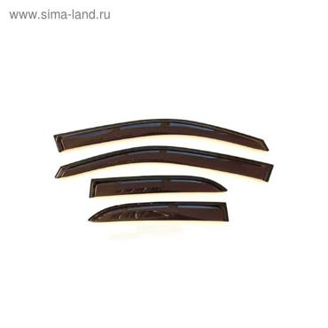 Ветровики SKYWAY, Toyota Harrier, Lexus RX-300 1997-2003 компл. 4 шт , VT010