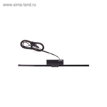 Антенна автомобильная FM активная внутрисалонная SKYWAY GAMMA прямоугольная кабель 2 м, черный S00203005