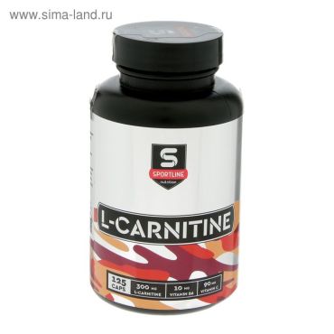 L-Карнитин SportLine, спортивное питание, 125 капсул