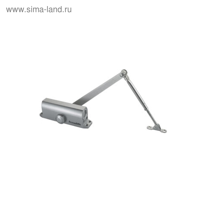 Доводчик дверной Armadillo LY4, морозостойкий, до 85 кг, цвет алюминий
