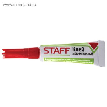 Клей моментальный STAFF 604224, 3 г