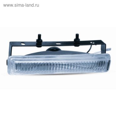 Фара противотуманная AVS PF-050H, H3, 12 В, 55 Вт, корпус метал, набор 2 шт