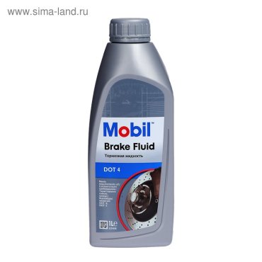 Тормозная жидкость Mobil Brake fluid DOT 4, 1 л