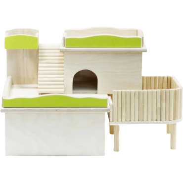 Комплекс для грызунов Doradowood С купалкой HAM-010 41x24x27 см