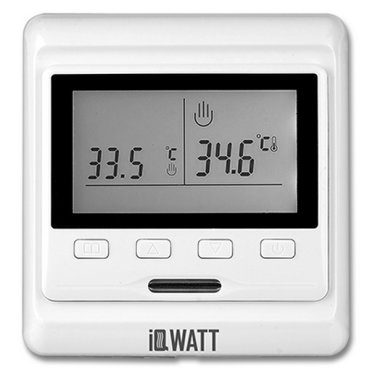 Программируемый терморегулятор IQWatt THERMOSTAT P (белый) (IQWatt)