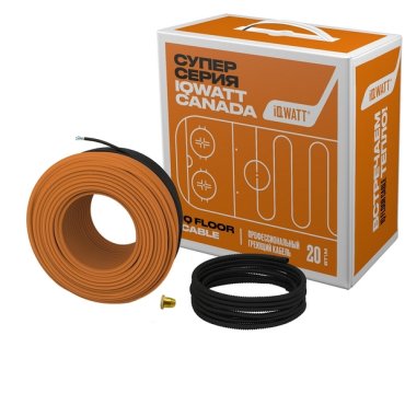 Электрический теплый пол в стяжку IQwatt IQ FLOOR CABLE - 70 м (IQWatt)